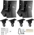 Heavy Duty Swing Sets Brackets Including 2 Black A-Frame Swing Set Brackets and by ABUSA