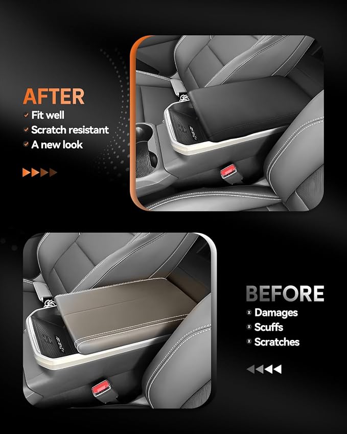 CDEFG for 2025 2026 GMC Terrain Center Console Cover Armrest Box Cover Terrain - Image 3