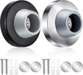 Blulu Concave Wall Door Stopper Door Bumper Stainless Steel Wall Protector by Blulu