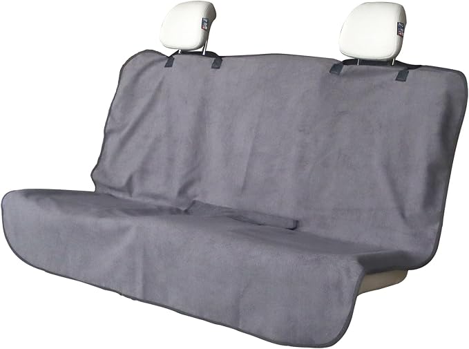 Back Seat Cover for Car Trucks Van SUV, Waterproof Rear Bench Towel Seat Covers by LoyaGour