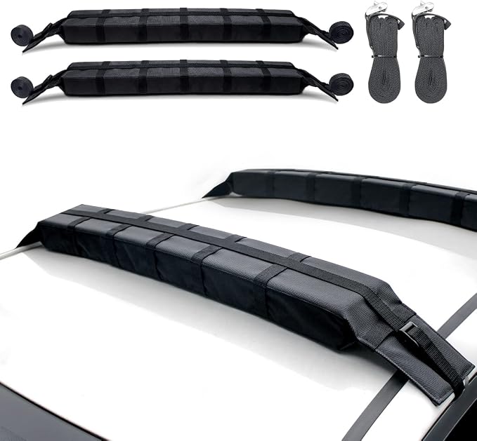 Kayak Roof Rack Pads Universal Car Soft Roof Rack by AQUARM