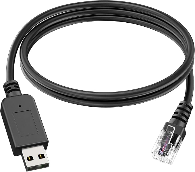 Radar Detector Cable, USB to RJ11 Plug, Replacement Radar Detectors Power Cable by ZiBwnfuxcz