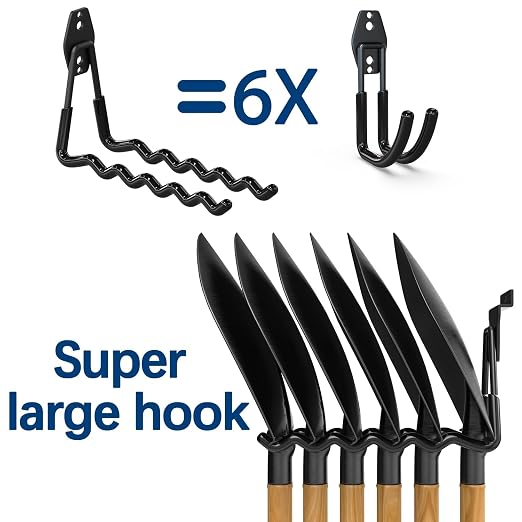 3-H Garage Wall Hooks 42 Pack, Heavy Duty Garage Hooks - Image 3