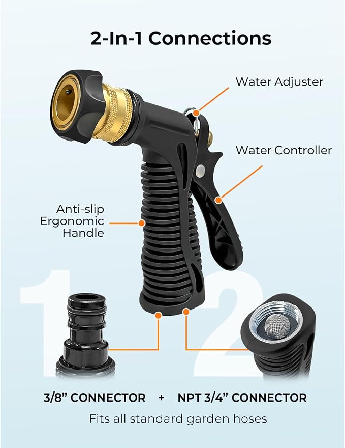 Car Wash Foam Gun + Microfiber Wash Mitt - Image 5