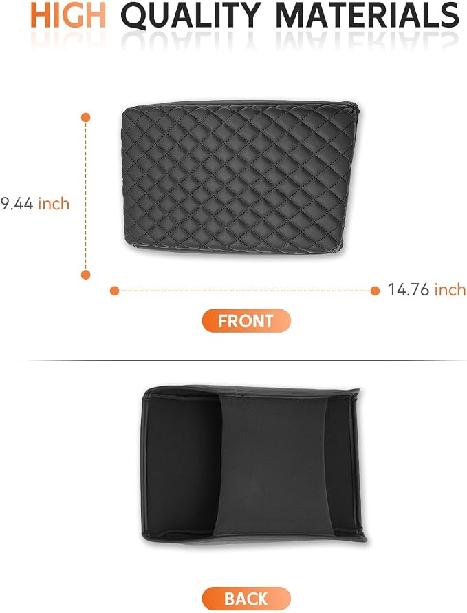 CDEFG for Volkswagen Atlas 2024 2025 Center Console Cover Armrest Box Cover for - Image 7