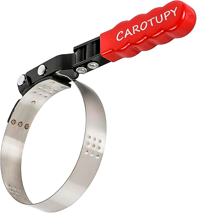 Extra Large Oil Filter Wrench, Oil Filter Wrench Tool Fits Filter from 4-3/4"to by CAROTUPY