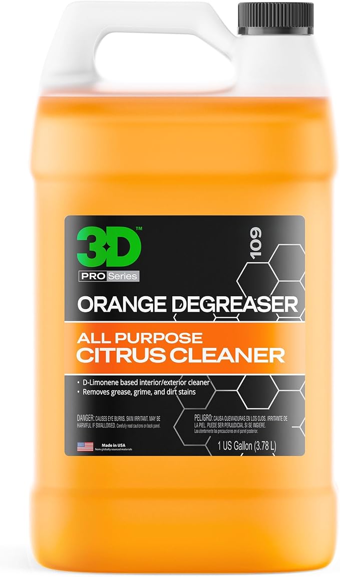 3D Orange Degreaser – Citrus-Based Car Cleaner by 3DCarCare