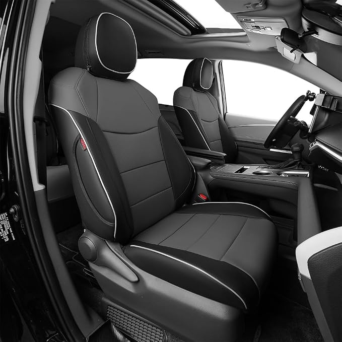 EKR Sienna Seat Covers for 2021-2025 Toyota Sienna Limited, 2nd Row Captain by EKR