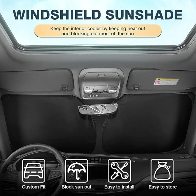 Cartist Windshield Sun Shade Fits - Image 2