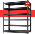 84" H x 55.12" W 6 Tier Metal Garage Storage Shelves, 3600 LBS Heavy Duty by SYLOUGH