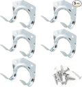 5PCS Garage Hooks Tool Organizer Wall Mounted Double Tool Hanger Hooks Set by ITROLLE