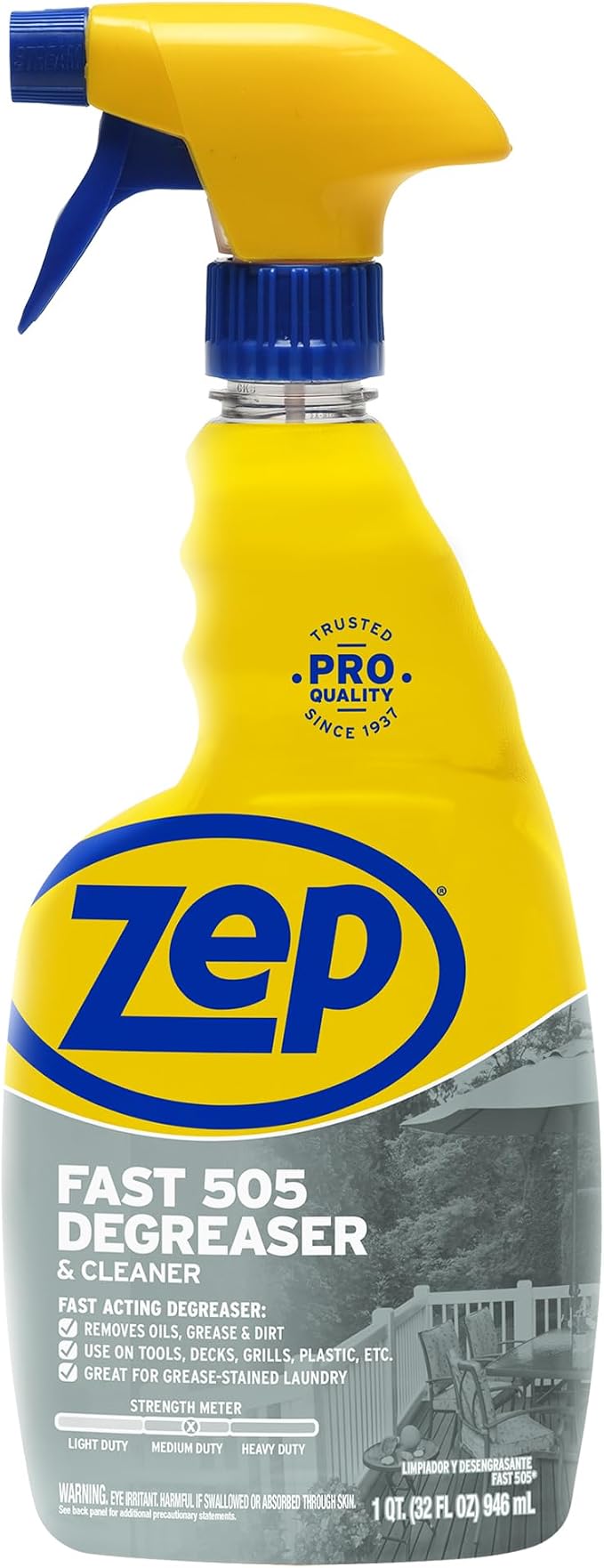 Zep Fast 505 Cleaner and Degreaser - 32 oz - ZU50532 - Great - Image 2