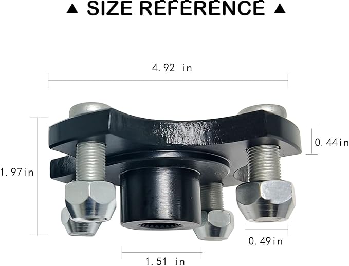 LOSTAR Rear Wheel Hub Flange Plate - Image 4