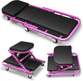 DNA MOTORING 40 Inches Folding 2 in 1 Rolling Z Creeper, Adjustable Roller by DNAMOTORING-Tools