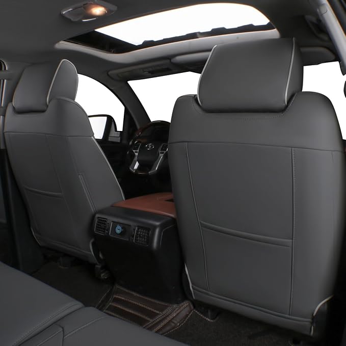EKR Custom Fit Tacoma Rear Car Seat Covers - Image 3