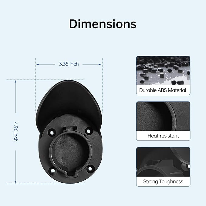 LJH EV Charger Holder Wall Mount - Image 3