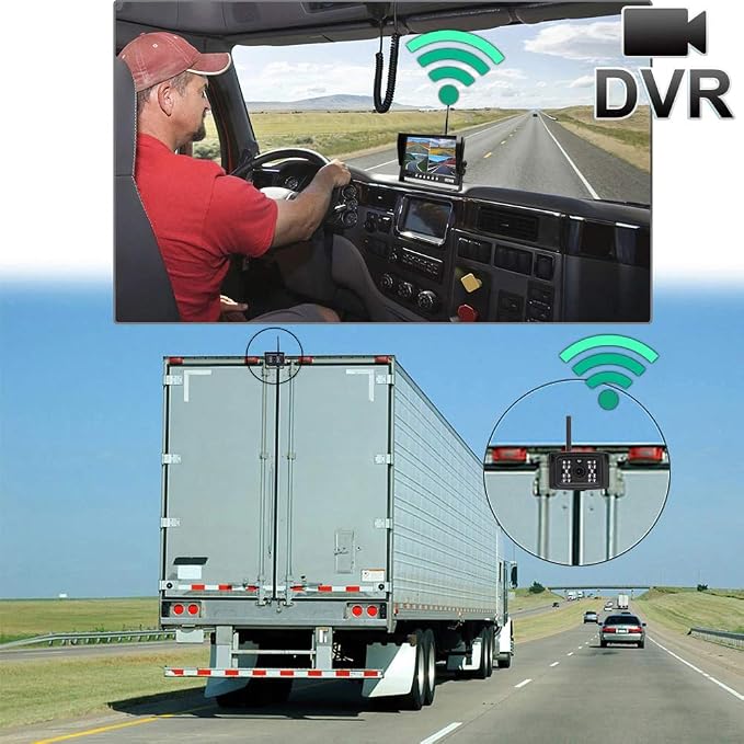 EVERSECU 4pcs Digital HD 1080P Wireless Car Backup Camera - Image 5