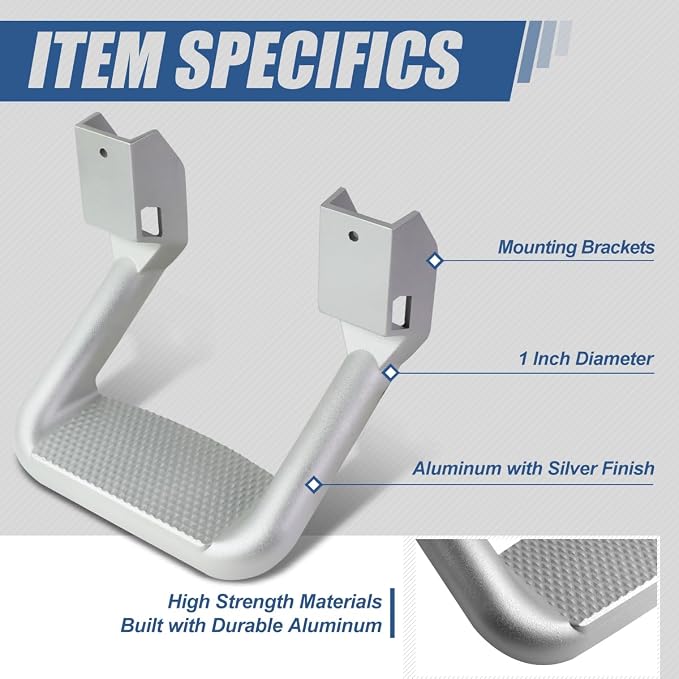 Auto Dynasty 1 Inches Universal Side Step - Image 2