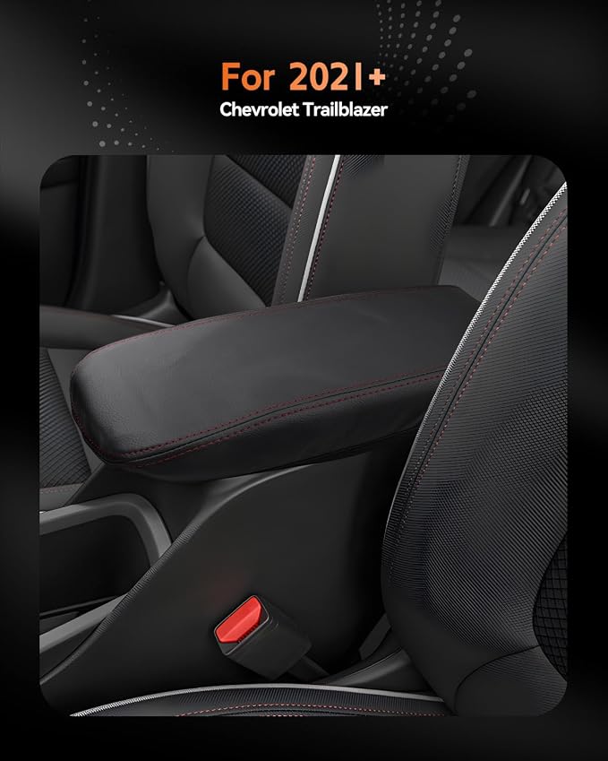 CDEFG for Chevrolet Trailblazer 2021-2025 2026 Center Console Cover Armrest Box - Image 2