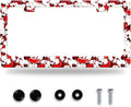 Scarry Blood Splattered License Plate Frame Halloween License Plate Stainless by GORSNKYE