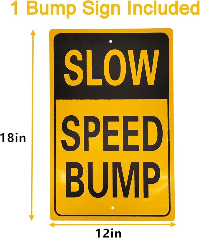 10ft Portable Speed Bump Plastic Humps - Image 6