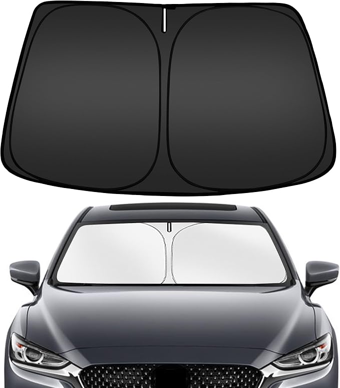 ARISMOTOR Windshield Sun Shade for Mazda 6 2014-2021, Custom Fit Foldable Front by ARISMOTOR