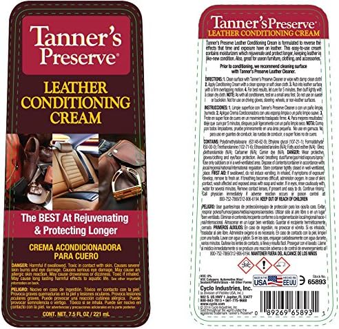 Tanner's Preserve Leather Conditioning Cream - Image 2