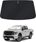 KUST Windshield Sun Shade for Nissan Titan 2020-2023 2024 Window Shade Sun by KUST