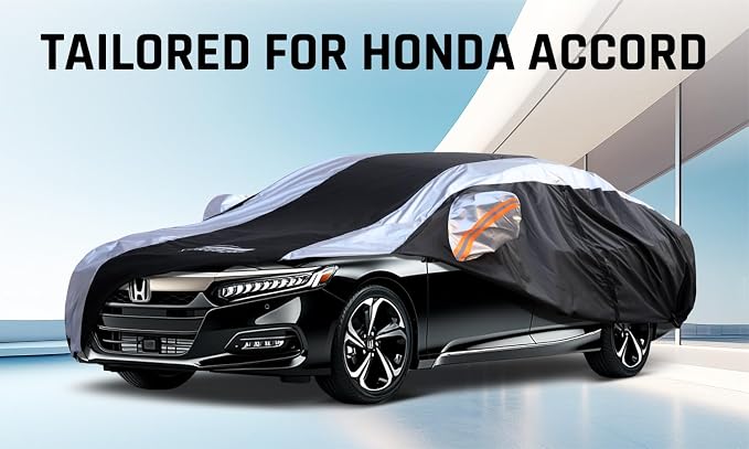 Honda Accord Car Cover Waterproof All Weather - Image 2