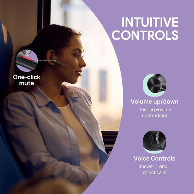 Yealink Bluetooth Headset BH71 Pro, Teams Zoom Certified, Single Ear Wireless - Image 7
