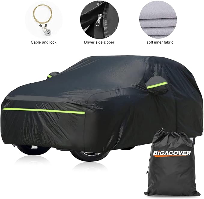 SUV for Nissan Rogue Full Car Cover Waterproof All Weather, Outdoor Car Covers - Image 8
