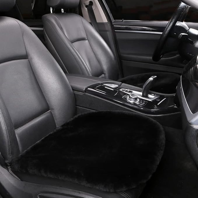 LLB Genuine Sheepskin Car Seat Cushion Seat Covers by LLB