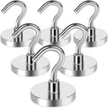 LOVIMAG Magnetic Hooks Havy Duty, 80LBS Strong Magnetic Hooks by LOVIMAG