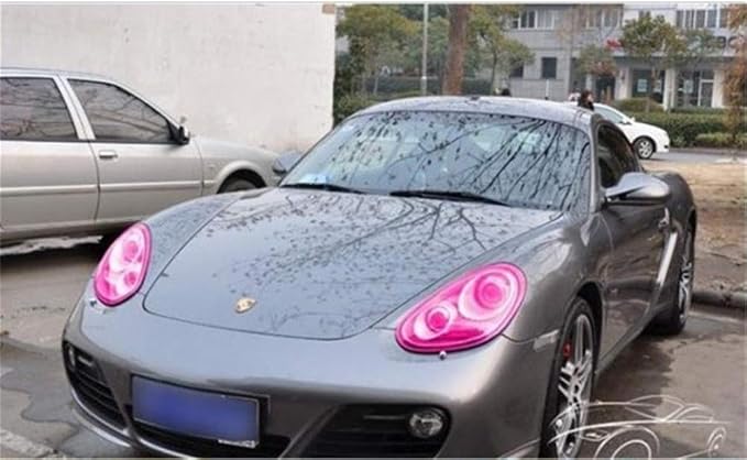 12 by 48 Inches Self Adhesive Headlight, Tail Lights, Fog Lights Tint Vinyl Film - Image 3
