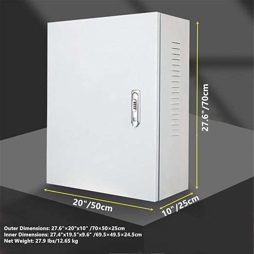 Charger Station Box for Tesla Gen 3 Wall Connector 27.6'' x 20'' x 10'' - Image 3