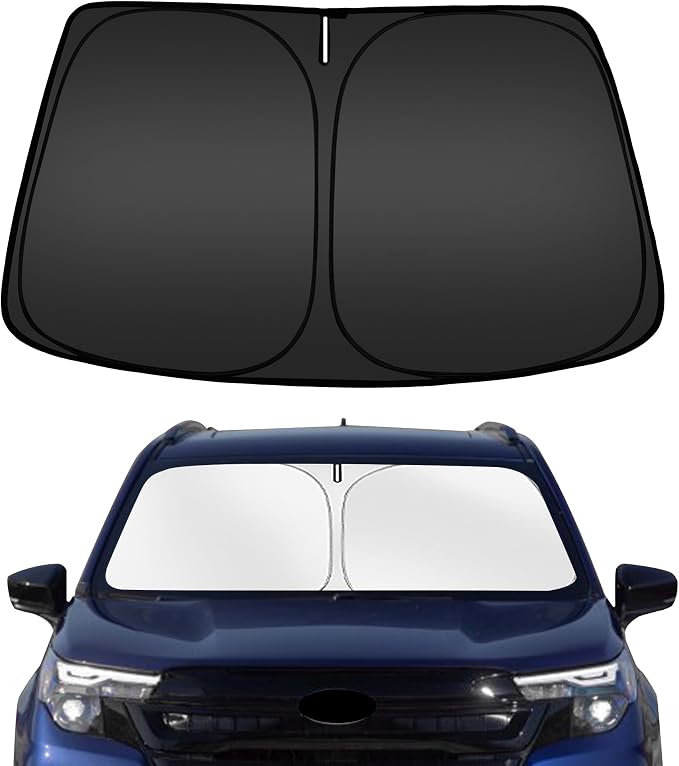 ARISMOTOR Windshield Sun Shade for Subaru Forester 2025, Custom Fit Foldable by ARISMOTOR