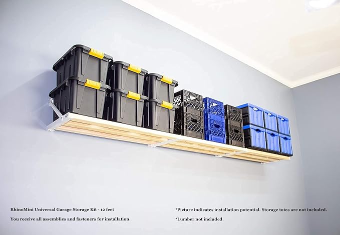 RhinoMini Universal Garage Storage Kit - Image 2