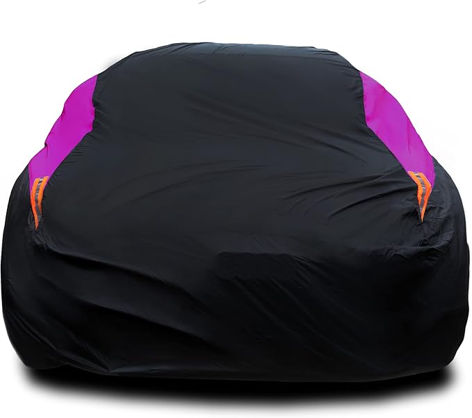 MORNYRAY Waterproof Car Cover All Weather Snowproof UV Protection Windproof by MORNYRAY
