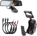 Radar Detector Mount, Rearview Mirror Rod Radar Mounting Bracket+Rearview by SDSACZMU