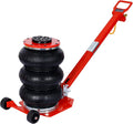 3T Triple Bag Air Jack 6600lbs Pneumatic Jack 3s Fast Lift Up 16in Airbag Jack by Tandagy