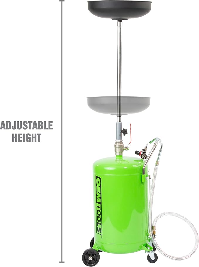 OEMTOOLS 87042 18 Gallon Portable Oil Lift Drain, Waste Oil Drain - Image 6