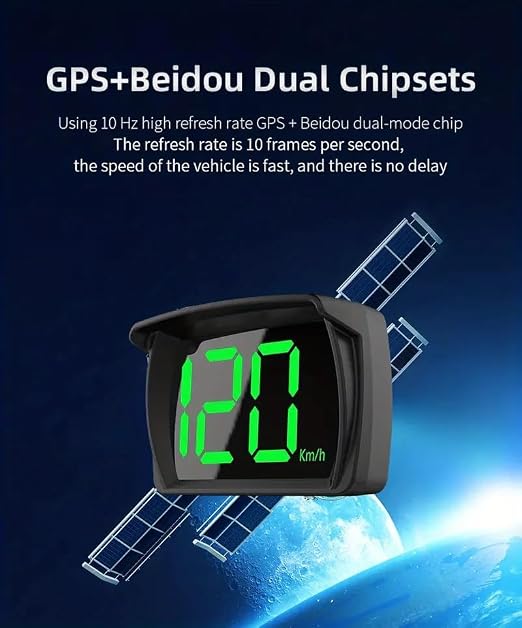 Heads Up Display for Cars HUD GPS Speedometer MPH - Image 8