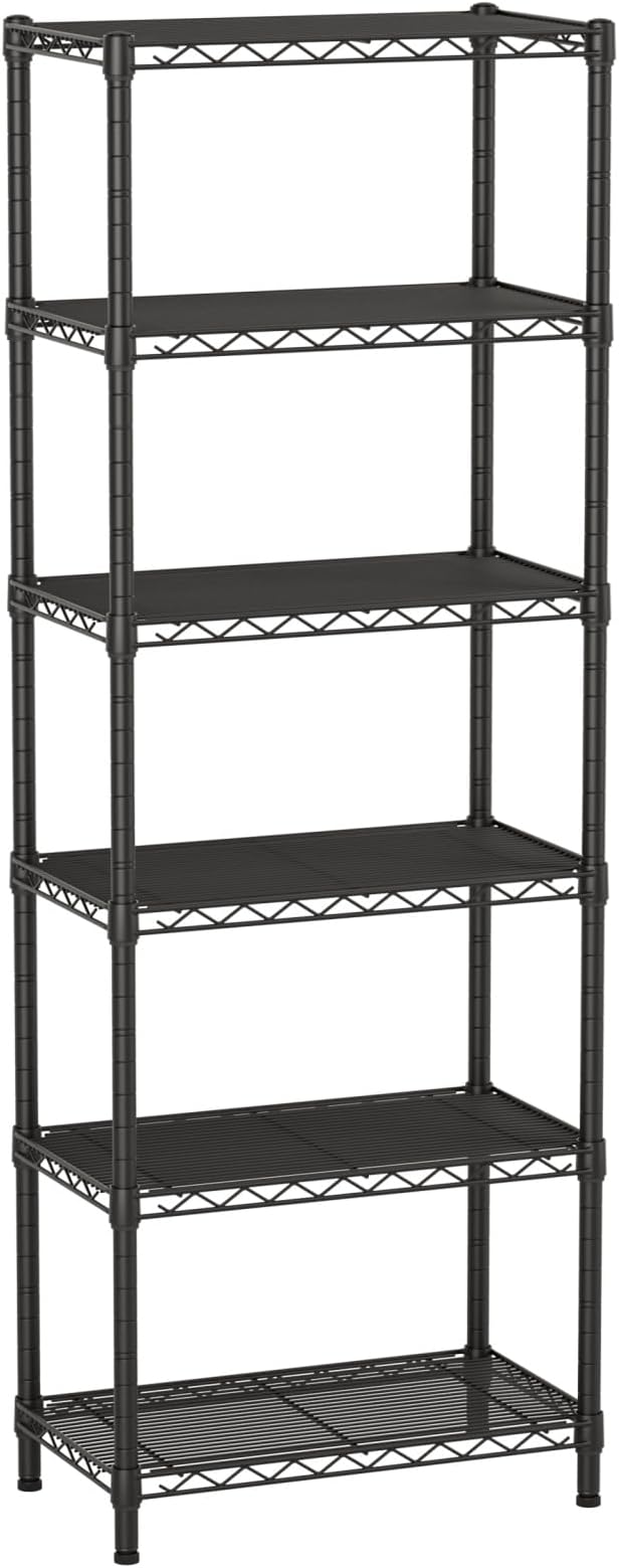 SINGAYE 6 Small Wire Shelves Kitchen Pantry Close Home Organizers and Storage - Image 9