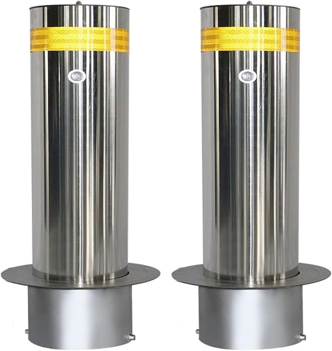 Steel Safety Bollard Post, Driveway Parking Interceptor Bollard, Crash Column by Unknown