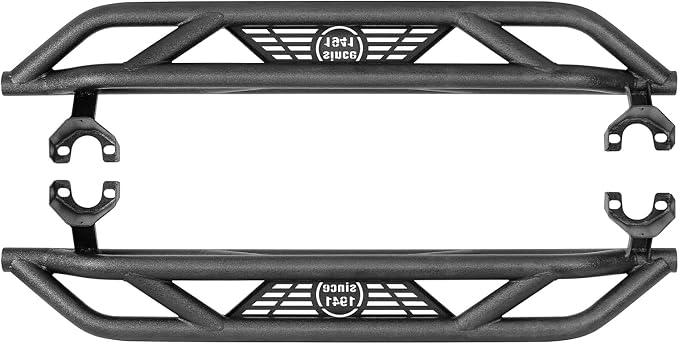 u-Box JK 2-Door Side Steps Running Boards, Drop Tubular Nerf Step Bars - Image 8