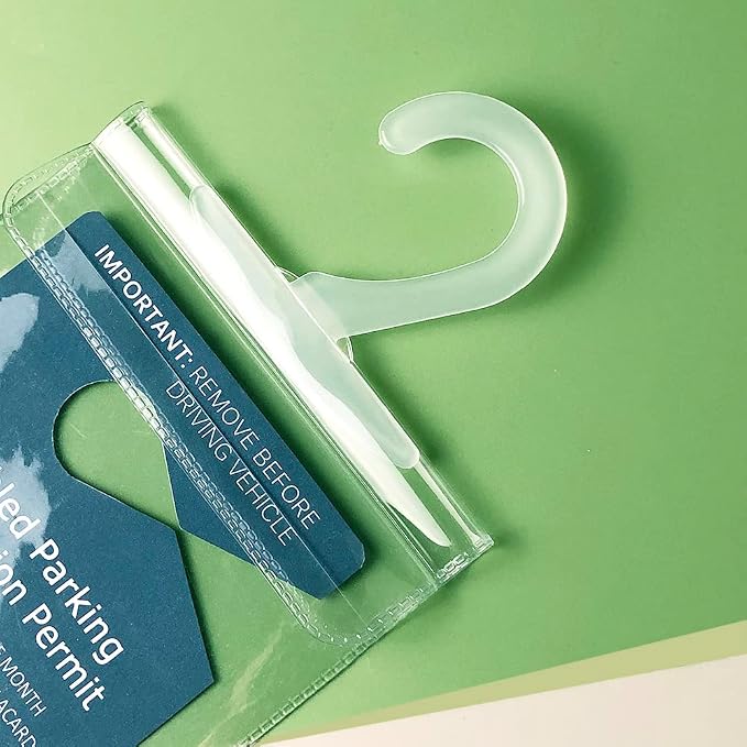 Handicap Parking Placard Holder, Ultra Transparent Disabled Permit Protective - Image 8