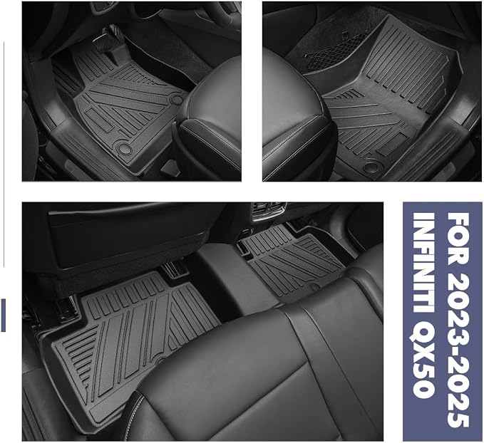 Cargo Mats Fit for Infiniti QX50 2025-2019/2022-2025 Infinit QX55 Trunk - Image 2