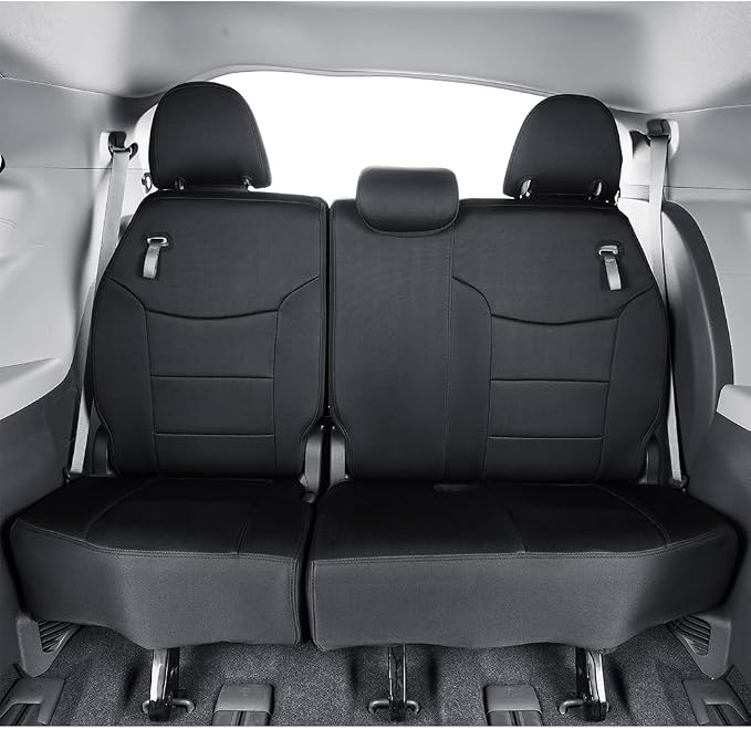 EKR Sienna Seat Covers for 2021-2025 Toyota Sienna XLE, 7 Seats, 2nd Row - Image 5