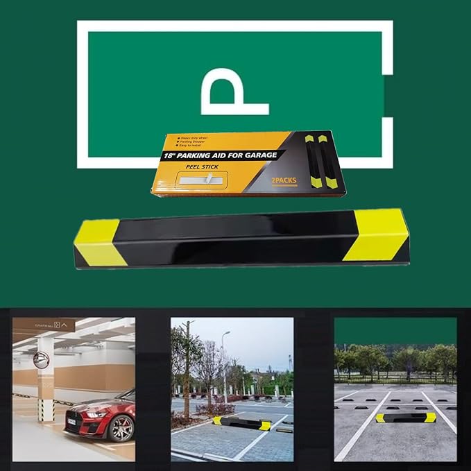 Heavy Duty Parking Aid for Garage, Parking Aids Protects Car, Parking Stopper - Image 6