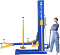 XK-6200 Mobile Single Post Car Lift Electro-Lock Maximum Lifting Capacity 6200 by XK